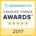 Here's an alt tag for the image: WeddingWire Couples' Choice Awards 2017