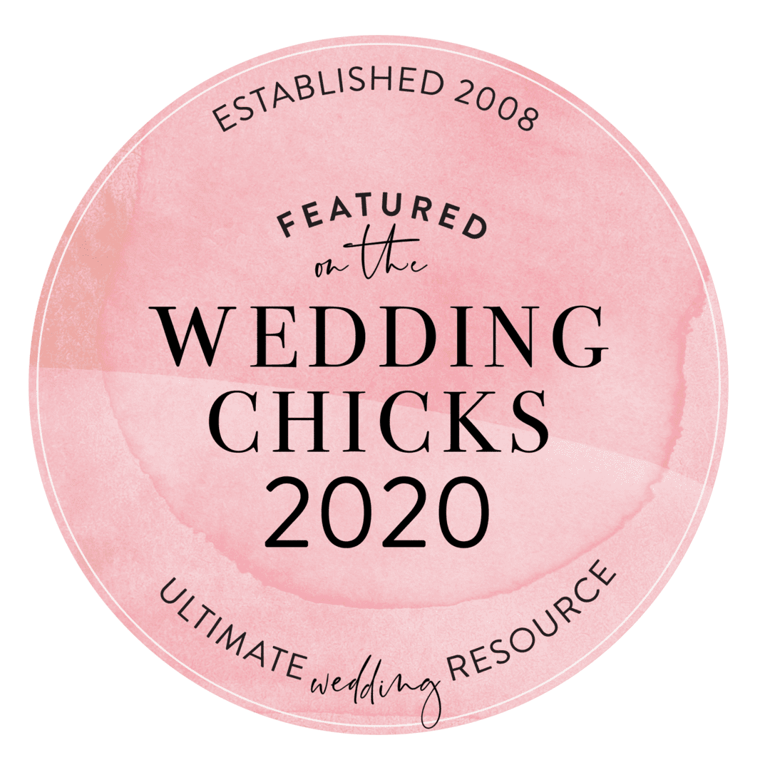 Wedding Chicks 2020 feature badge.