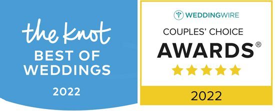 The Knot Best of Weddings 2022 Award.