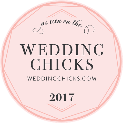 Wedding Chicks 2017 award seal.