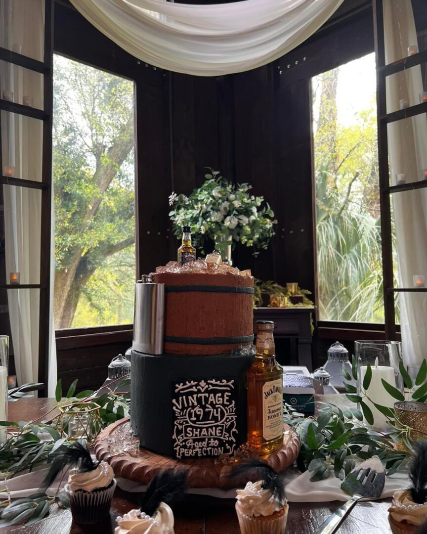 Shane's 1974 vintage birthday cake.
