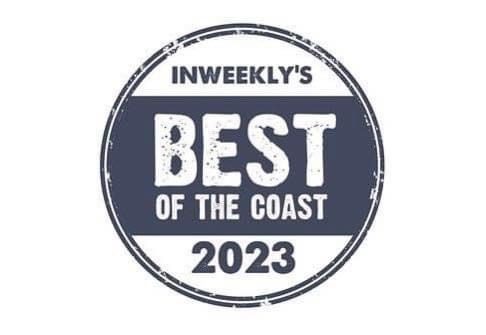 Here's an alt tag for the image: `InWeekly's Best of the Coast 2023`